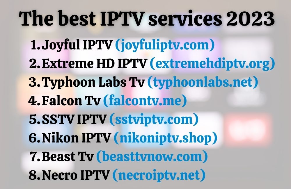 Don_Trumpilini's tweet photo. Top 8 IPTV Services 2023. Compared picture quality, pricing and live stream range.

#ringuk #tipster #aiartists #CharterSolutions #上海 #workout #Venona #abstractartartist #New #GeneralStrike #ghostfire #FishingTip #Healthylife https://t.co/X4AdwLr0Ul