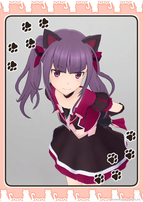 そいやスタンプの報酬途中だったの思い出して綾香nyan撮ってきた 