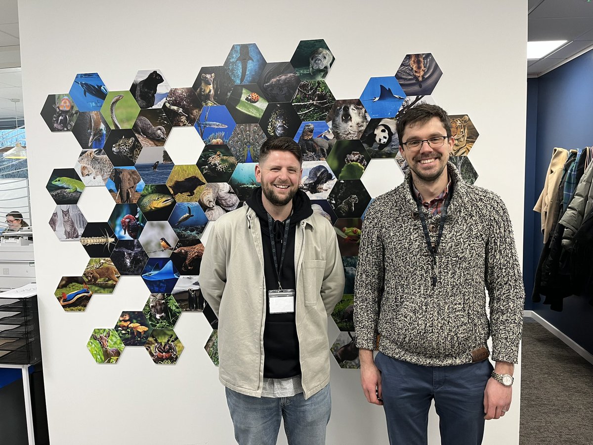 Really nice to come down and finally meet Ed from <a href="/NatureMetrics/">NatureMetrics</a> in person. They’re helping us conduct culture independent analysis of abyssal sediment from our <a href="/DefraGovUK/">Defra UK</a> funded DEEPEND project. Can’t wait to see these results!