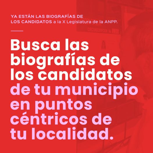 🏫 Tras la aprobación de la candidatura de la @AsambleaCuba este es el siguiente paso en el calendario electoral: 📇 Los datos biográficos y fotografías de los candidatos son publicados. 🇨🇺 #MejorEsPosible #YoVotoXTodos @MejorEsPosible_