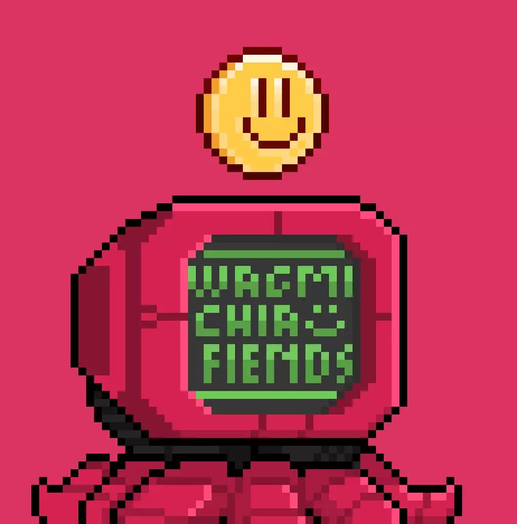 Chia_Fiends's tweet image. 🎉 Win Chia Fiend #132/500 

Follow, like and RT. 

#NFTgiveaway #ChiaFiends #Chia $XCH #NFT #WAGMI