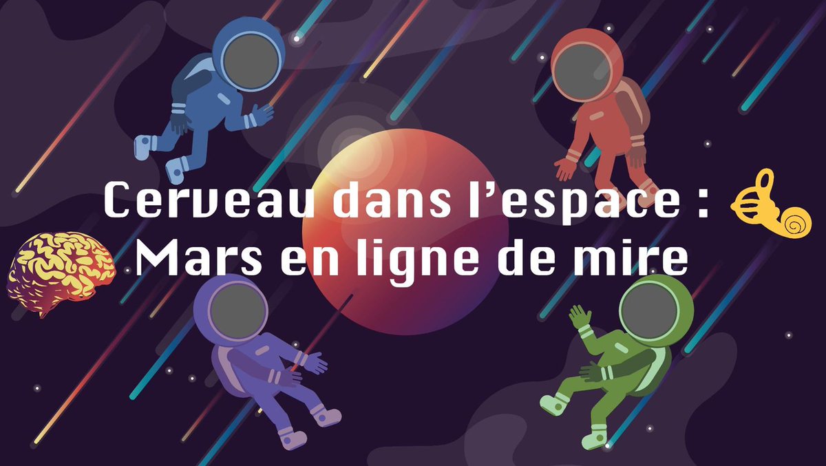 [Conférence] "Cerveau dans l'espace : mars en ligne de mire" Si vous n'avez pas le mal de l' #espace rendez-vous le 11 mars 2023 de 18h à 19h à MRSH à Caen pour découvrir les travaux de rechercher du laboratoire COMETE autour de l'espace.
