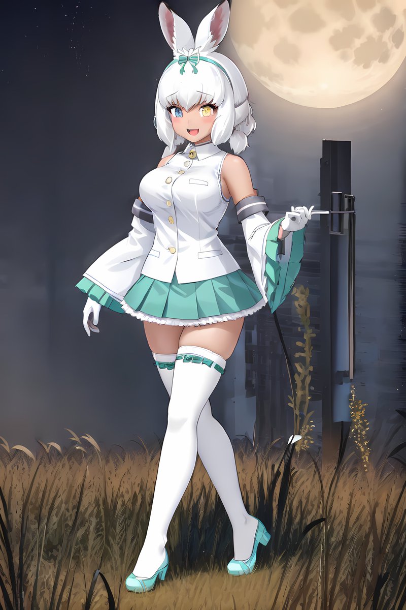 AI描きプログラムでツクヨミノシンシを作ってみました🐇🌕

#けものフレンズ
#stablediffusion 
#AIイラスト 