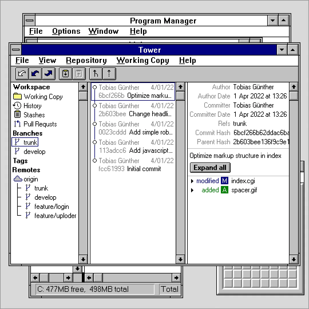 Tower for Windows 3.1