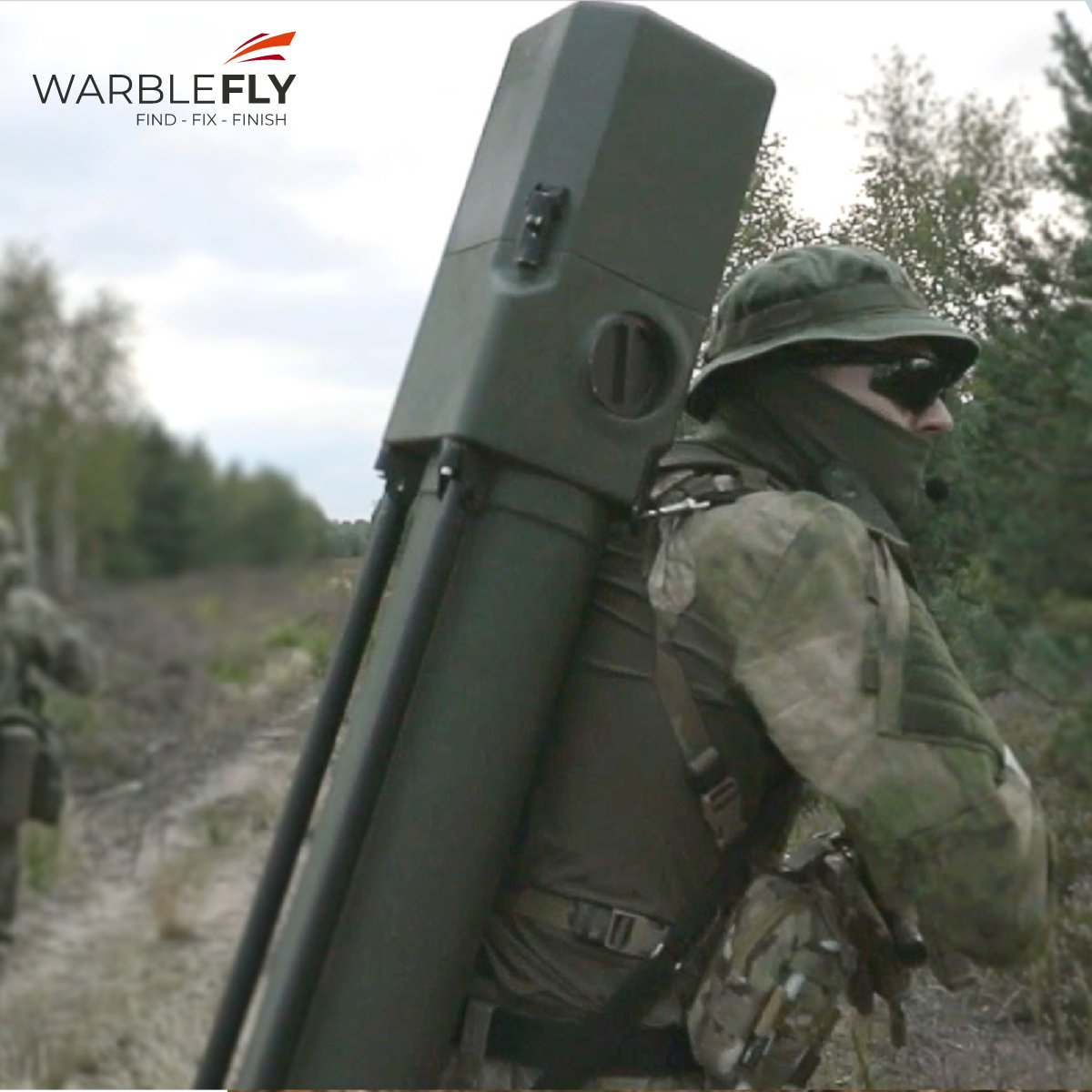 MSPWarbleFly's tweet photo. For non multi-launch operations, the @MSPWarbleFly can be carried into the heart of the engagement and set up for launch in under 3 minutes by a single soldier due to the total system being below 20kg.

#loiteringmunition #combatdrone #UAV #payloads #drones https://t.co/EYE55iKz8c