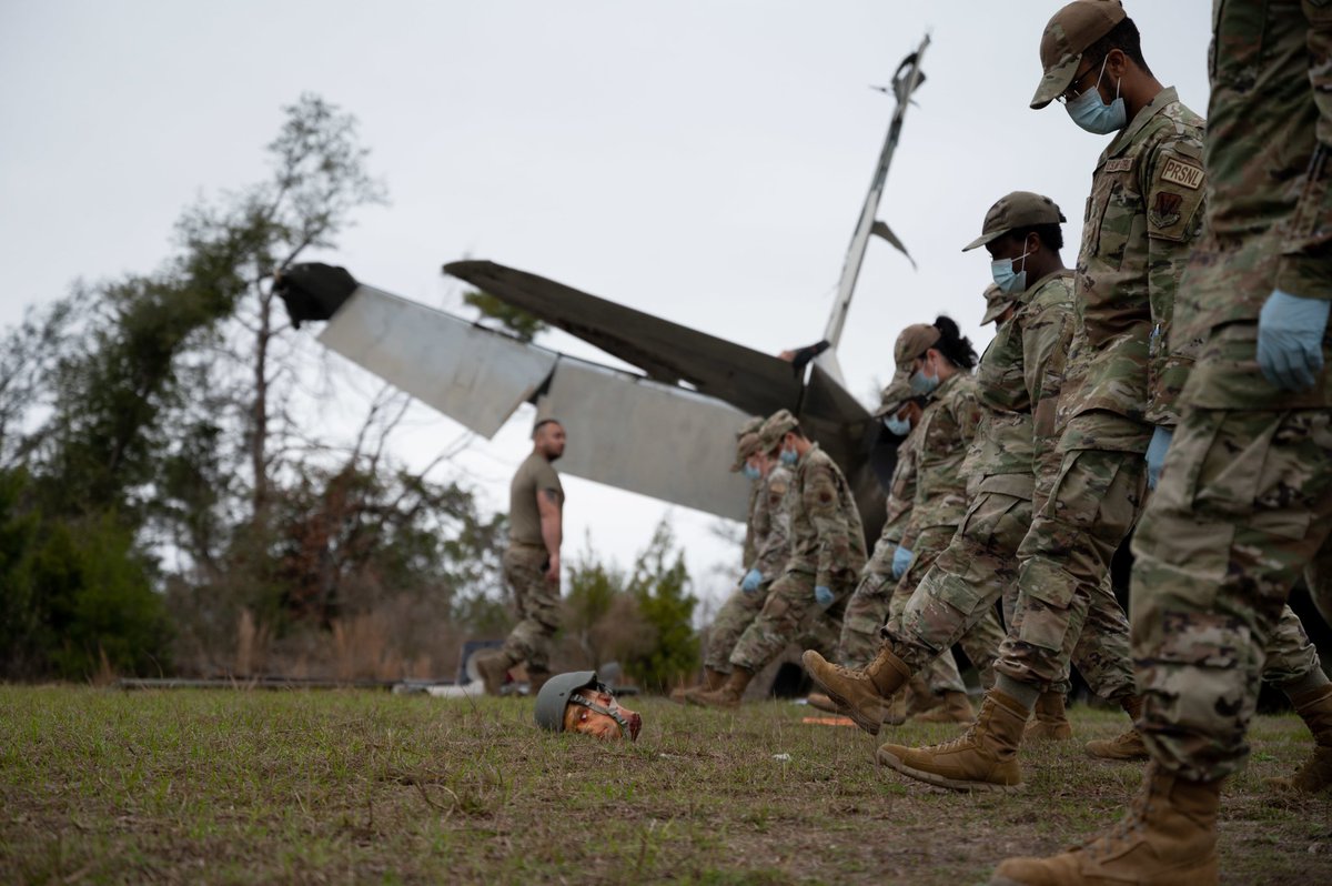 Tyndall AFB (@teamtyndall) on Twitter photo The 325th FSS always looks ahead 😉
Airmen from the 325th Force Support Squadron recently completed a search and recovery exercise during Home Station Readiness Training, which teaches support Airmen skills to assist with deployed operations.
<a href="/usairforce/">U.S. Air Force</a> <a href="/aircombatcmd/">Air Combat Command</a> <a href="/HQ15AF/">15th Air Force</a> The 325th FSS always looks ahead 😉
Airmen from the 325th Force Support Squadron recently completed a search and recovery exercise during Home Station Readiness Training, which teaches support Airmen skills to assist with deployed operations.
<a href="/usairforce/">U.S. Air Force</a> <a href="/aircombatcmd/">Air Combat Command</a> <a href="/HQ15AF/">15th Air Force</a>