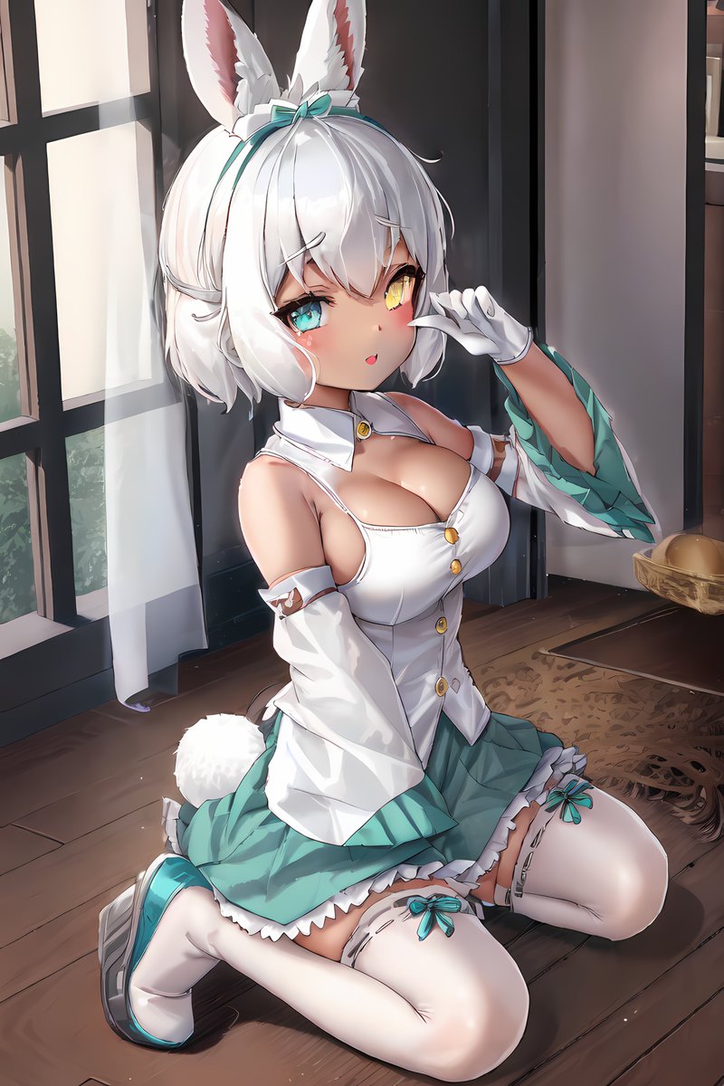 AI描きプログラムでツクヨミノシンシを作ってみました🐇🌕

#けものフレンズ
#stablediffusion 
#AIイラスト 