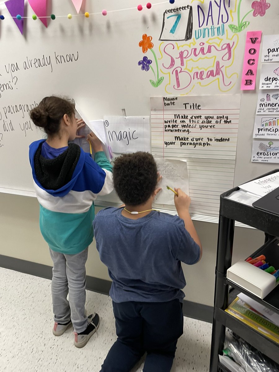 Karlet777's tweet photo. Our cubs study words daily! @ChannelviewISD https://t.co/91OlOdTUeo