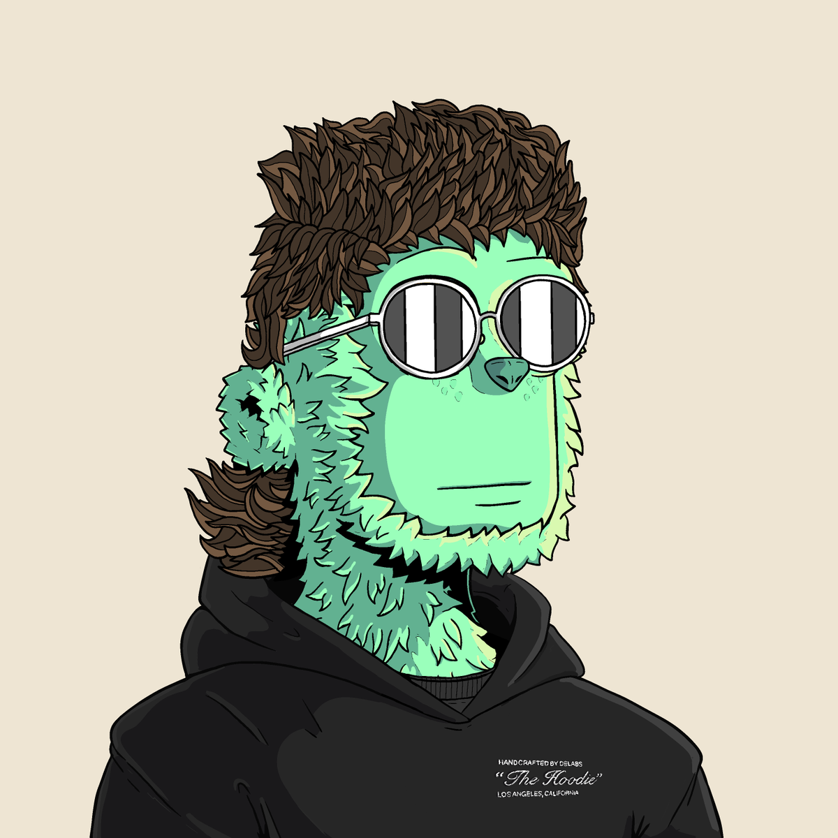 y00tsMintBot's tweet photo. 🎉 y00t #2043 just arrived to y00topia! 🎉

🖼️ Background: Antique White

🖐️ Fur: Paradise Green

😑 Face: Chill

🧥 Clothes: The Hoodie

🎩 Head: Mullet

👓 Eyewear: Abbey Roads

🔗 https://t.co/WhtQUXQx7Z https://t.co/gztVulpLdY
