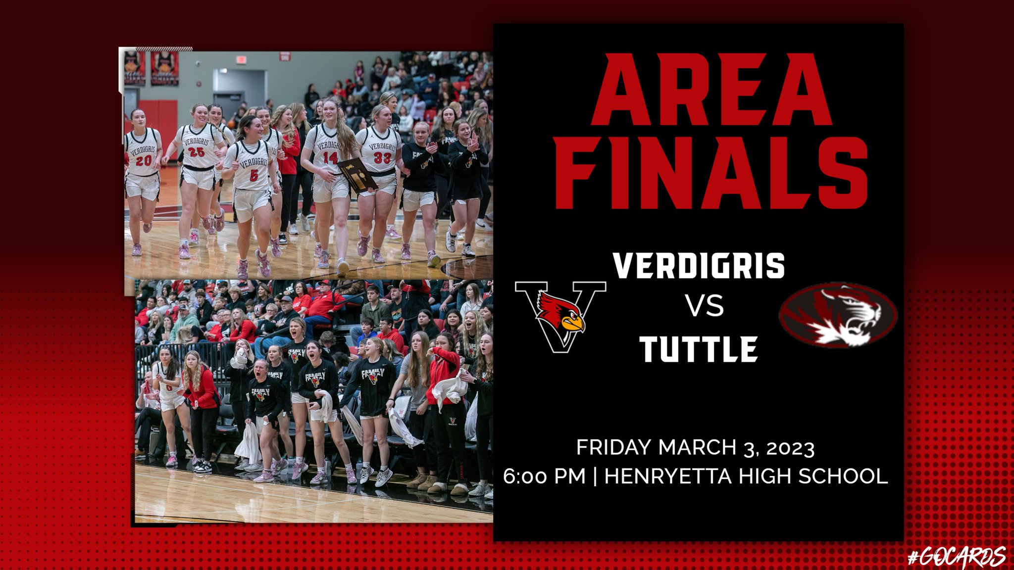 Verdigris Athletics on Twitter "VERDIGRIS GIRLS BASKETBALL AREA FINALS