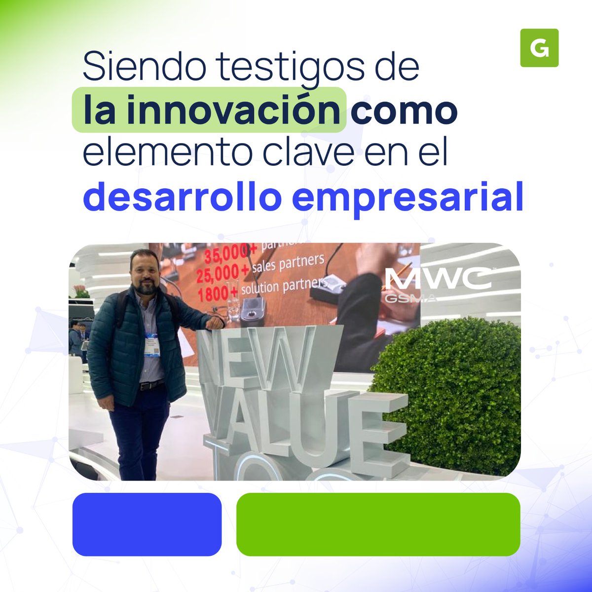 ¡Estamos en el Mobile World Congress en Barcelona! Siendo espectadores de cómo la digitalización fomenta las conexiones internacionales para lograr un óptimo desarrollo empresarial. #MWC23MP