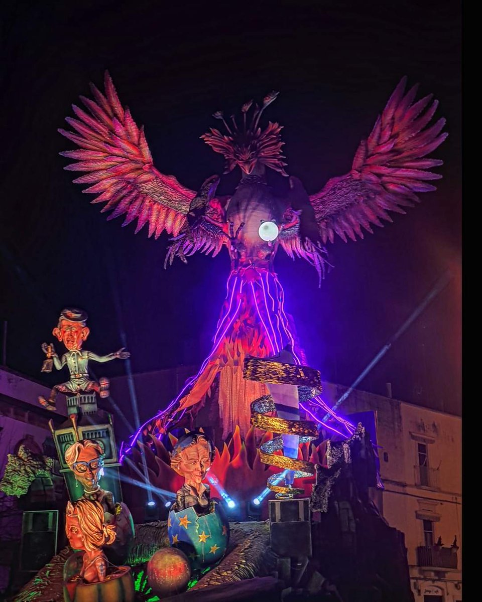 LuxSylva_'s tweet photo. February month has ended and I've forgot to share an example of Italian Carnival festival 😛🫡 there you go!
This was held in Putignano! 🫡❤️
#paradefloats https://t.co/LJe5kwK34z