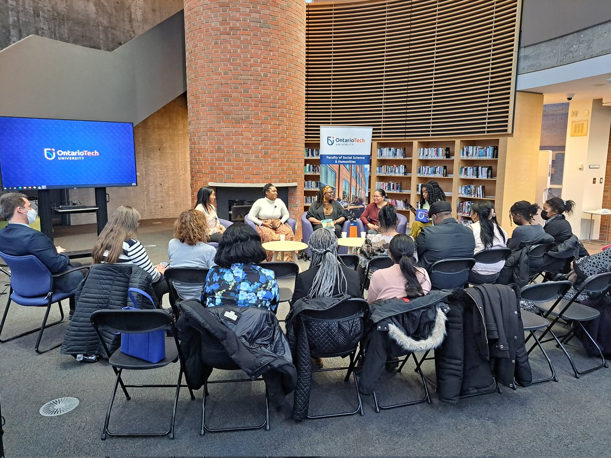What an honor to attend this book launch - one of <a href="/ontariotech_u/">Ontario Tech University</a> own students. Kudos!