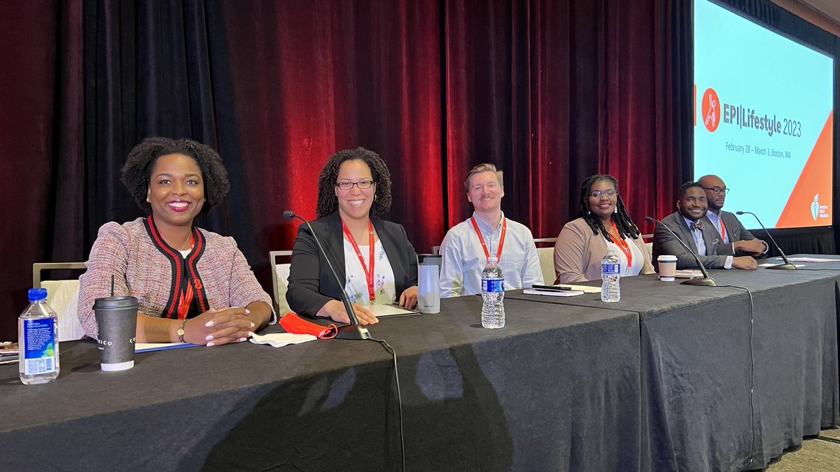 Faith Elise Metlock (@fmetlock) on Twitter photo Next up at #Epilifestyle23 we have the Health Disparities and Social Determinants of Health session with this excellent panel.
<a href="/DrLaPrincess/">LaPrincess C. Brewer, MD, MPH</a> <a href="/TSNolanPhD/">Timiya S. Nolan, PhD, APRN-CNP, FAAN</a> <a href="/UREssien/">Utibe R. Essien, MD MPH</a> @whaleMPH <a href="/Ifedi_A/">Ifedi Anikpo</a> @waynerlawrence <a href="/American_Heart/">American Heart Association</a> <a href="/JAHA_AHA/">JAHA</a> Next up at #Epilifestyle23 we have the Health Disparities and Social Determinants of Health session with this excellent panel.
<a href="/DrLaPrincess/">LaPrincess C. Brewer, MD, MPH</a> <a href="/TSNolanPhD/">Timiya S. Nolan, PhD, APRN-CNP, FAAN</a> <a href="/UREssien/">Utibe R. Essien, MD MPH</a> @whaleMPH <a href="/Ifedi_A/">Ifedi Anikpo</a> @waynerlawrence <a href="/American_Heart/">American Heart Association</a> <a href="/JAHA_AHA/">JAHA</a>