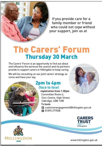 Mike Waddington (@waddington_mike) on Twitter photo Hillingdonβs Carer Forum Thursday 30 March 2023.
<a href="/AgeUK_HHB/">Age UK Hillingdon, Harrow & Brent</a> <a href="/HhcpCare/">HHCP - Hillingdon Health & Care Partners</a> @MyhealthH <a href="/TheConfedHill/">The Confederation, Hillingdon CIC</a> <a href="/hillingdondns/">HillingdonDNs&CCTs</a> <a href="/HW_Hillingdon/">Healthwatch Hill</a> <a href="/cnwlrc/">Recovery College</a> @lucypalmerLP Hillingdonβs Carer Forum Thursday 30 March 2023.
<a href="/AgeUK_HHB/">Age UK Hillingdon, Harrow & Brent</a> <a href="/HhcpCare/">HHCP - Hillingdon Health & Care Partners</a> @MyhealthH <a href="/TheConfedHill/">The Confederation, Hillingdon CIC</a> <a href="/hillingdondns/">HillingdonDNs&CCTs</a> <a href="/HW_Hillingdon/">Healthwatch Hill</a> <a href="/cnwlrc/">Recovery College</a> @lucypalmerLP