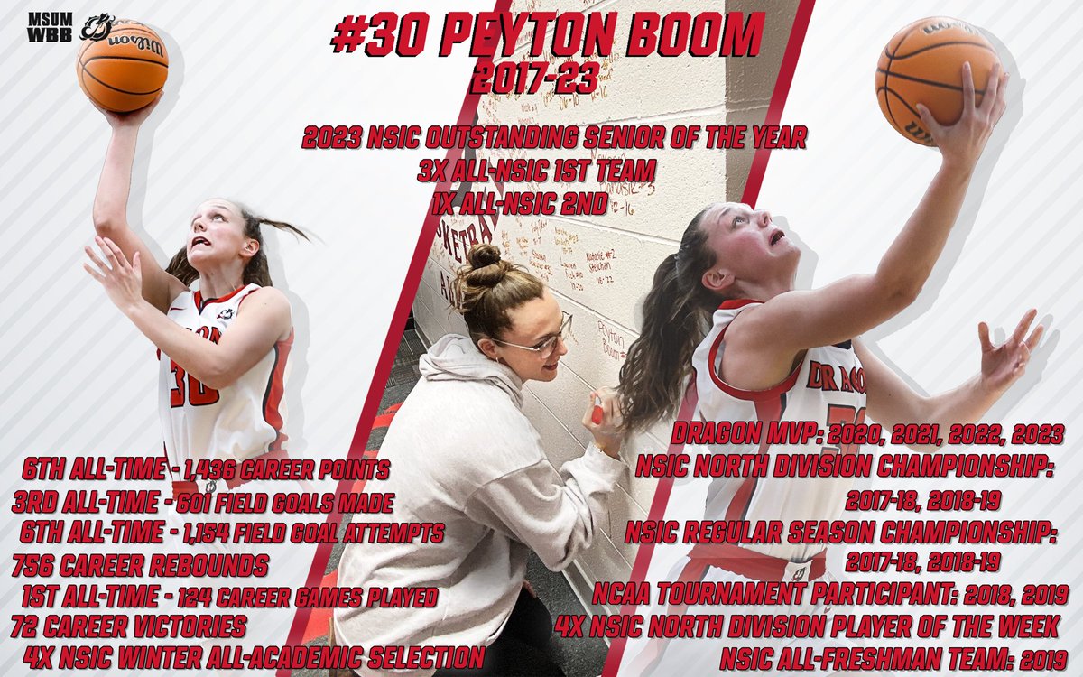 Well done, <a href="/BoomPeyton/">Peyton Boom</a> 🐉🏀❤️