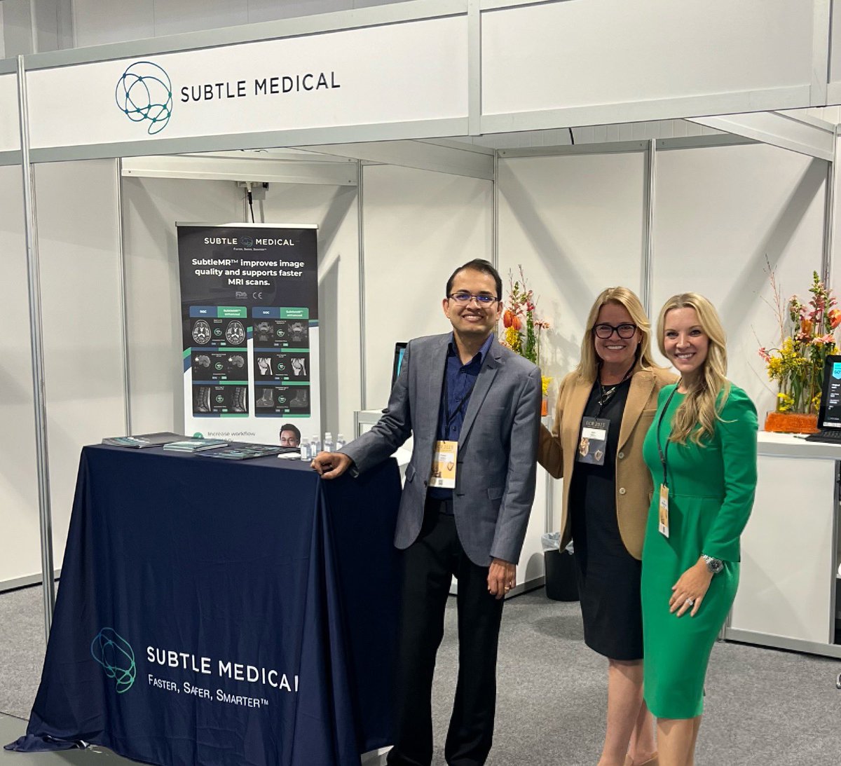 At #ECR23? Come see the Subtle Medical team and ask us how we make imaging faster, safer, and smarter! Booth: Level -2, X1, AI-26 #subtlemr #subtlepet #subtlesynth #subtlegad #ai #deeplearning