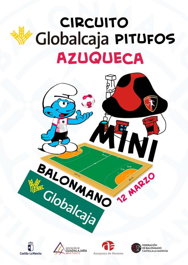 ✨ Tenemos nueva jornada de nuestro #CircuitoGlobalcajaPitufos 💙

🤩 <a href="/somosglobalcaja/">Globalcaja</a> se une a nosotros en su compromiso con el #deporte 🤾

📅 12 de Marzo
🏟️ Pabellón Multiusos 'Ciudad de Azuqueca'

📲 Inscripciones abiertas en la Intranet de fbmclm.es