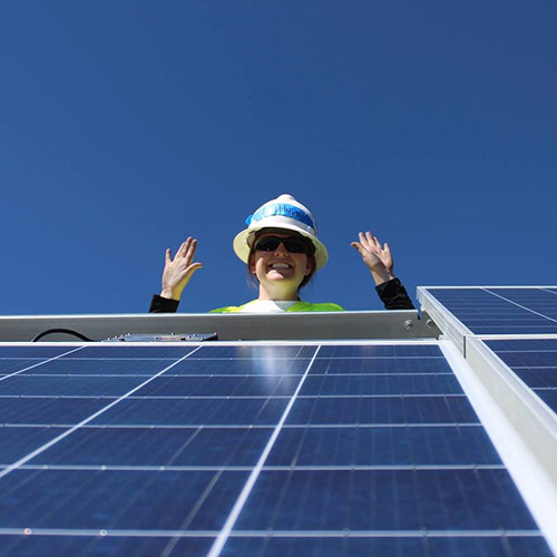 “Women have often been excluded &amp; are underrepresented in fields like energy. I hope to make an impact on tackling climate change so that my daughters will have opportunities to pursue their passions, whatever they may be.” - RMI’s <a href="/kaitlynbunker27/">Kaitlyn Bunker</a>, a Principal w/ @RMICaribbean.