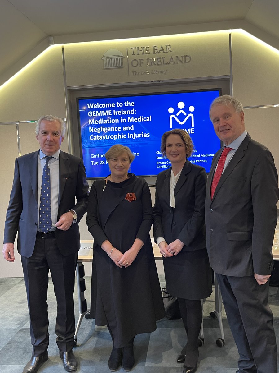 The Bar of Ireland on Twitter "The GEMME_EUROPE Ireland event took