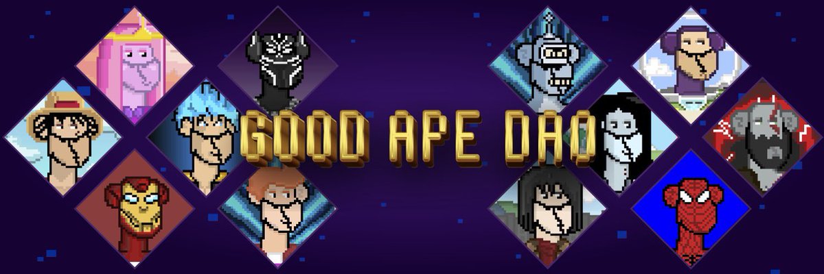 1/🧵

A thread breaking down the project fundamentals of GoodApeDAO

Good Ape DAO Official Links
Twitter: <a href="/goodapedao/">Good Apes on Solana</a>
Secondary Market: magiceden.io/marketplace/go…
Discord: discord.com/invite/sZDdC9s…