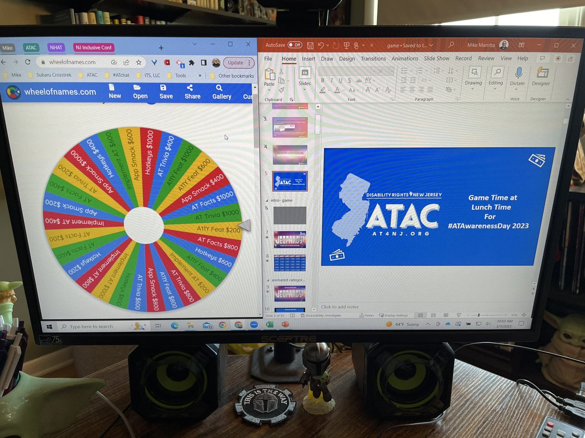 mmatp's tweet photo. Putting the final touches on our @atacnj #ATAwarenessDay Game Time at Lunchtime webinar. Still time to register and join the fun. Plus we will have some prizes! https://t.co/oTDlYzfdOE See you at noon eastern #ATchat #AT4NJ https://t.co/iJ7ZubRIcp