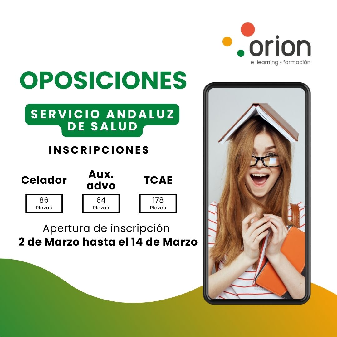 Una nueva oportunidad para un futuro
brillante 👩⚕️ Inscríbete ahora para las oposiciones SAS
y prepárate para una carrera exitosa. ¡No te quedes
atrás! #oposicionesSAS #cursoshomologados #orion
#unaplazaesmía #unaplazaestuya
orionformacion.com/categoria/3391…