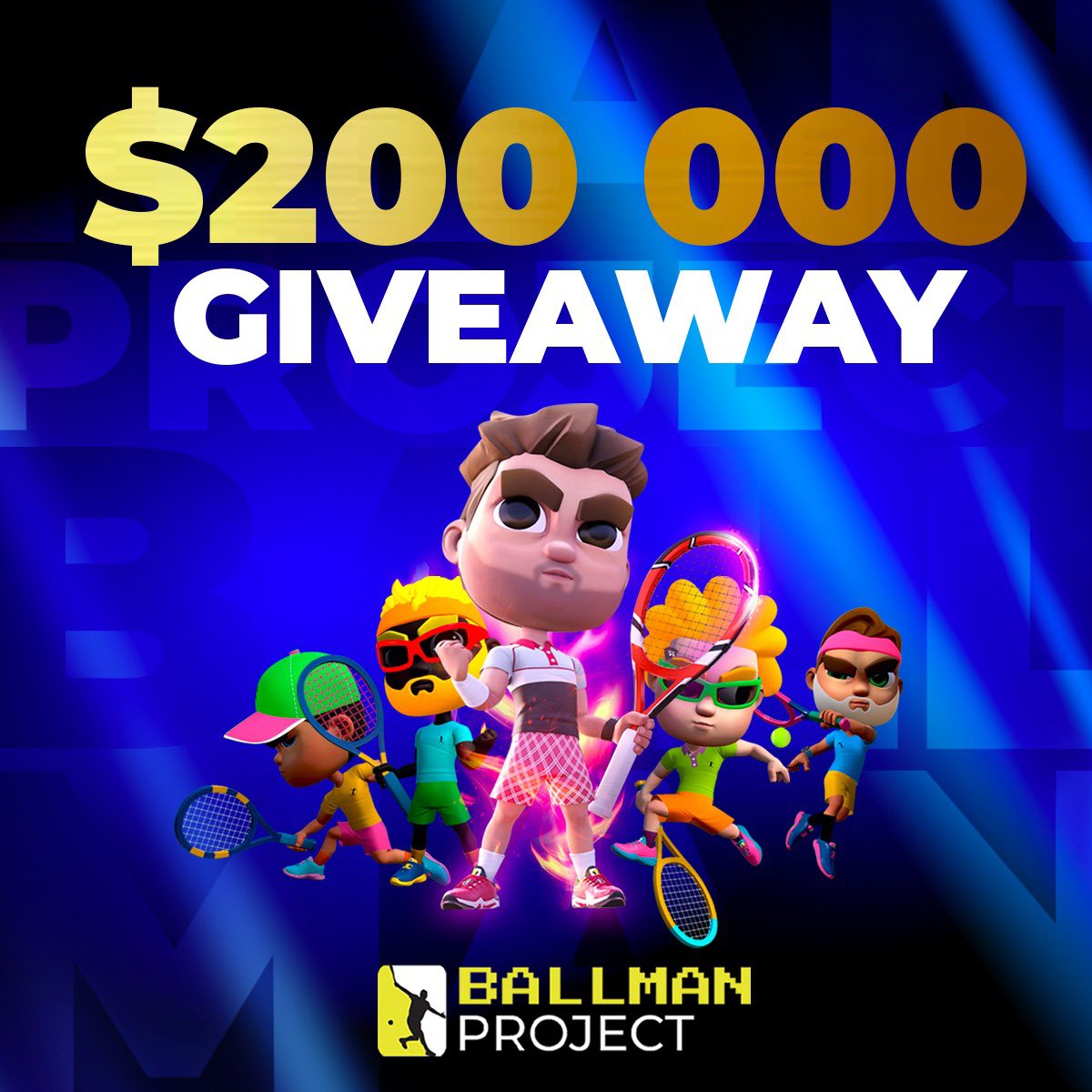 ballmanproject's tweet image. 🎉BALLMAN MINT GIVEAWAY🎉

On the occasion of the new MINT, we are giving away:

200 000💰 in prizes 🎁 🤩

To win, simply perform the actions in the mission💪🏻🔥

The more actions, the more chances to win 😉

ℹ️ More info: gleam.io/Kfktn/ballman-…