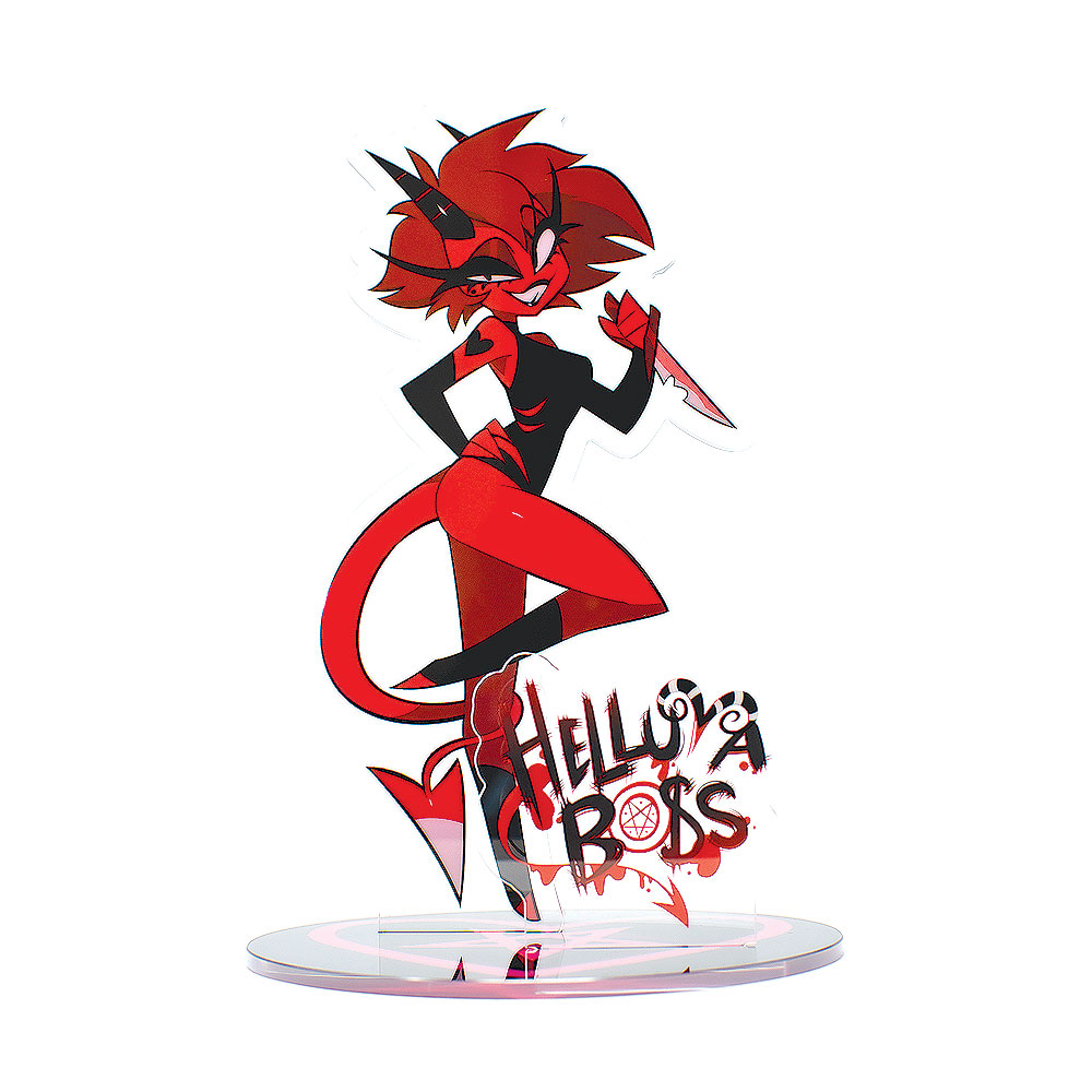 Vivziepop Helluva Boss Hazbin Hotel Pin Up Loona Playmat Valentines