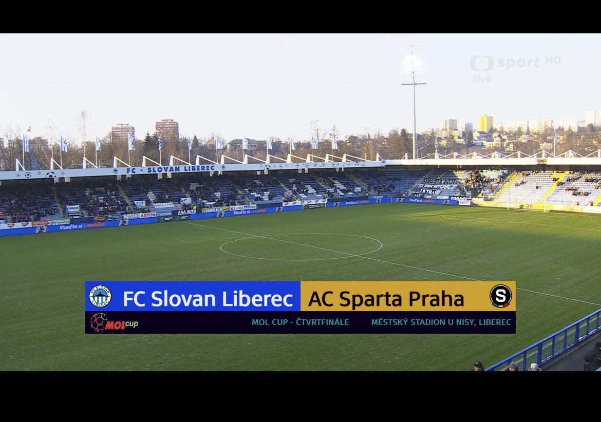 terka_acs's tweet photo. @sportCT Malo spartanu kvuli zime? Nebude to nahodou pro to, ze je zapas v tydnu a od 5?! Sama bych rada jela, ale musim byt v praci😔 #molcup #libspa 💙💛❤️ https://t.co/Ven3MbUMKM