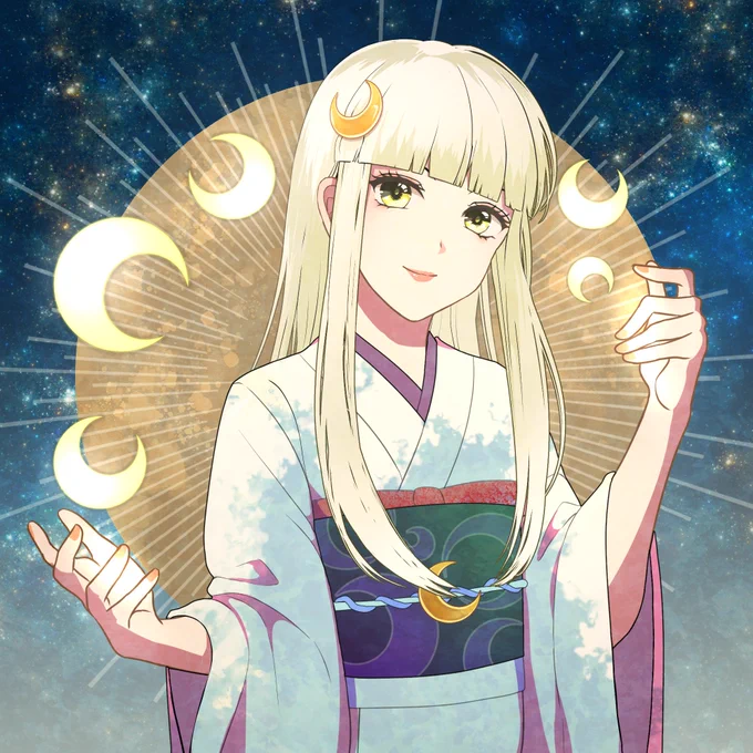 今日は役所行ったりでバタバタでした!あと、子供が「お菓子くれ!」と手を頻繁に引っ張るのはどうにかならないかしら…あげたら落ち着くけど、後で「もっとよこせ!」になるからね…では、今日の作業はここまで!昨日は太陽ちゃん載せたので、今日は月ちゃんおやすみなさいです～ 