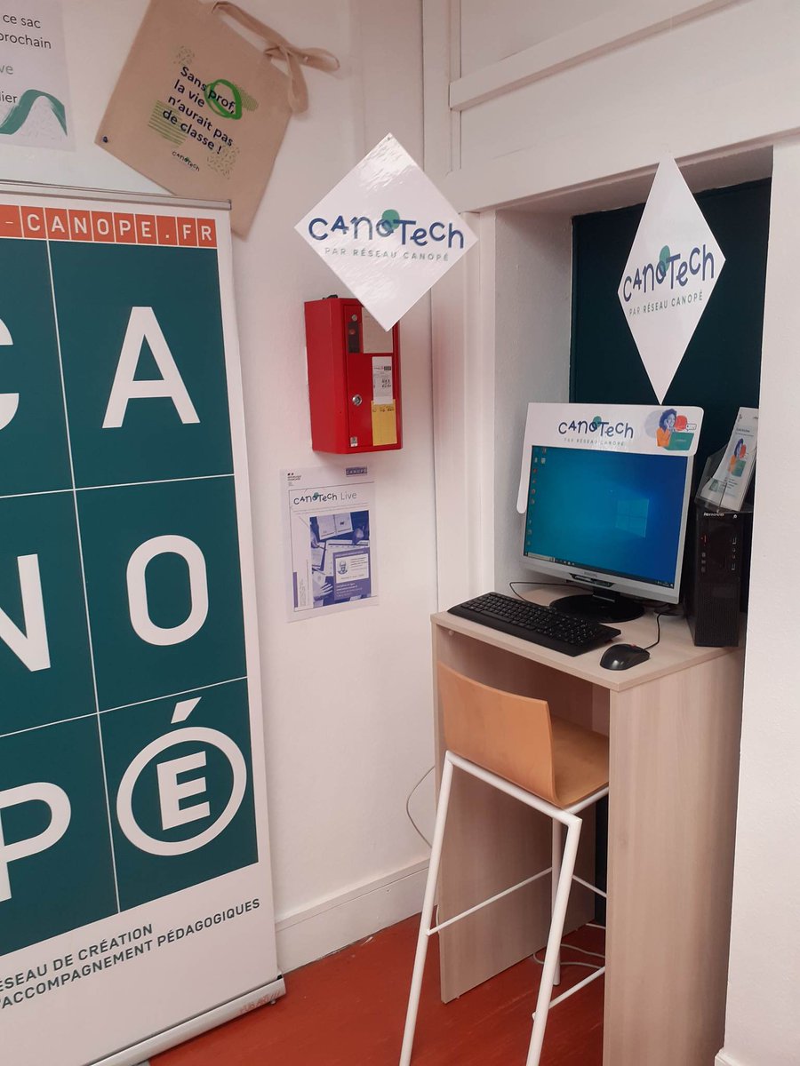 canope_DThdf's tweet photo. L'Atelier @canope_60 de #Beauvais se renouvelle et se transforme pour mieux vous accueillir & répondre à vos besoins 🤗
Venez nombreux découvrir notre #tiers_lieu éducatif au service de la #formation_continue des #enseignants
#Éducation #Pédagogie #Innovation #Proximité #Oise https://t.co/8qaBPVd82E