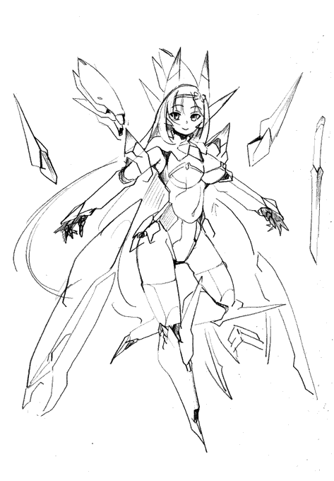 ジェネリック大判焼きさん(@x1_noship)ちのy-0ちゃんの海賊版(好き勝手に描いた奴) 