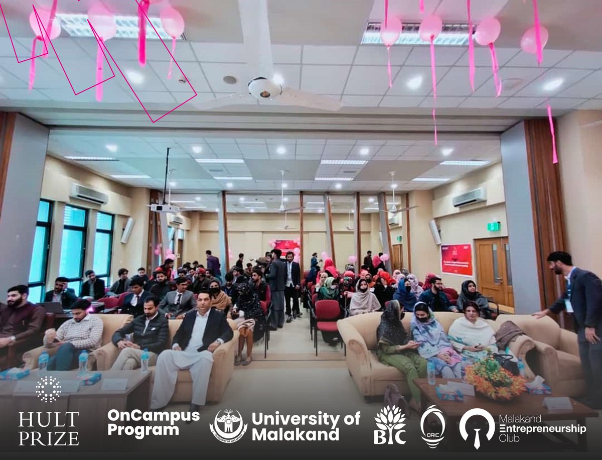 eclubmalakand's tweet photo. Amazing Hult Prize OnCampus finals at University of Malakand. It was so exciting to see brilliant innovator pitch their wonderful ideas for making fashion sustainable. The presence of teams from University of Peshawar made it even more special. #HultPrize8UOM https://t.co/9159eXs4jV
