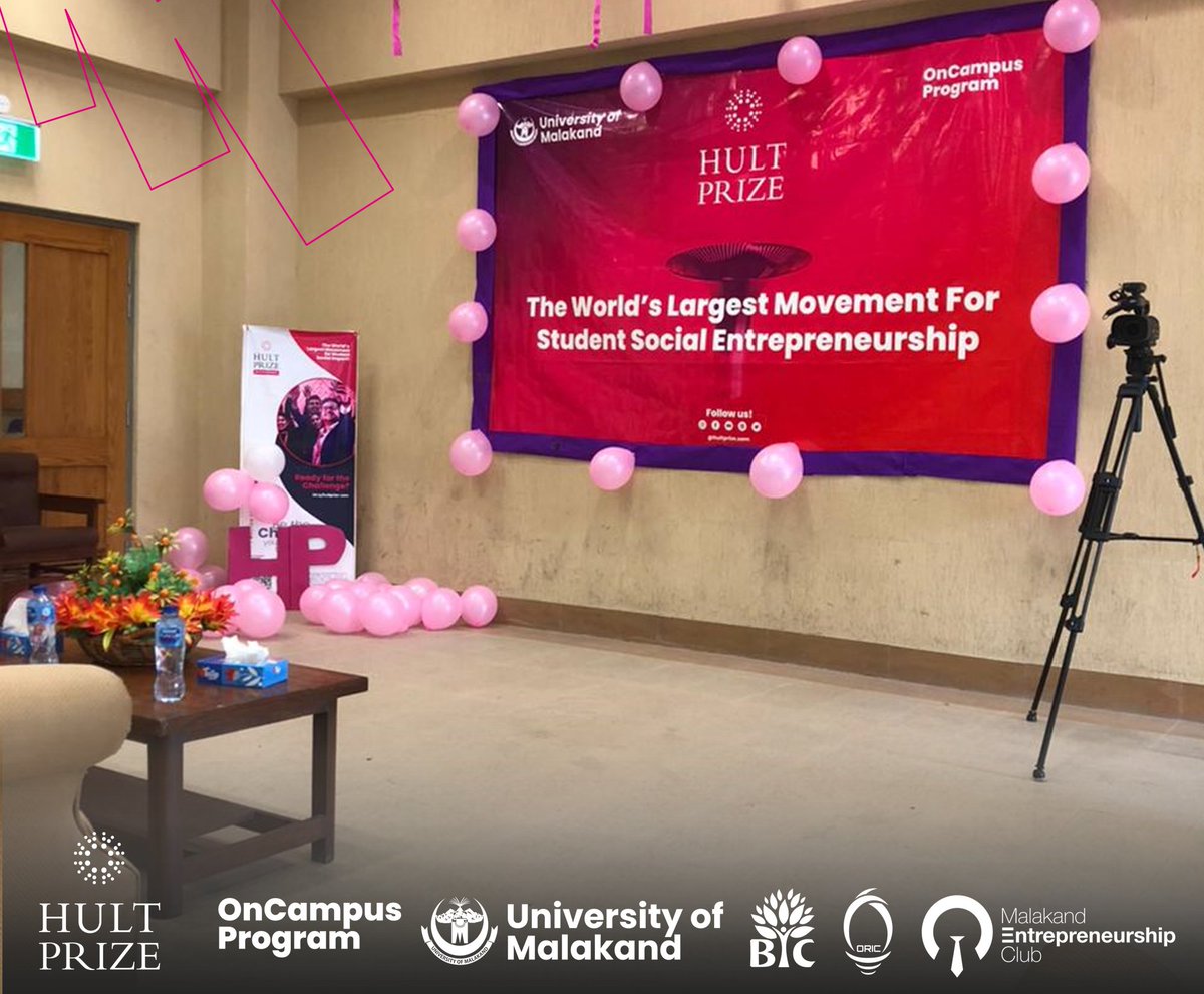 eclubmalakand's tweet photo. Amazing Hult Prize OnCampus finals at University of Malakand. It was so exciting to see brilliant innovator pitch their wonderful ideas for making fashion sustainable. The presence of teams from University of Peshawar made it even more special. #HultPrize8UOM https://t.co/9159eXs4jV