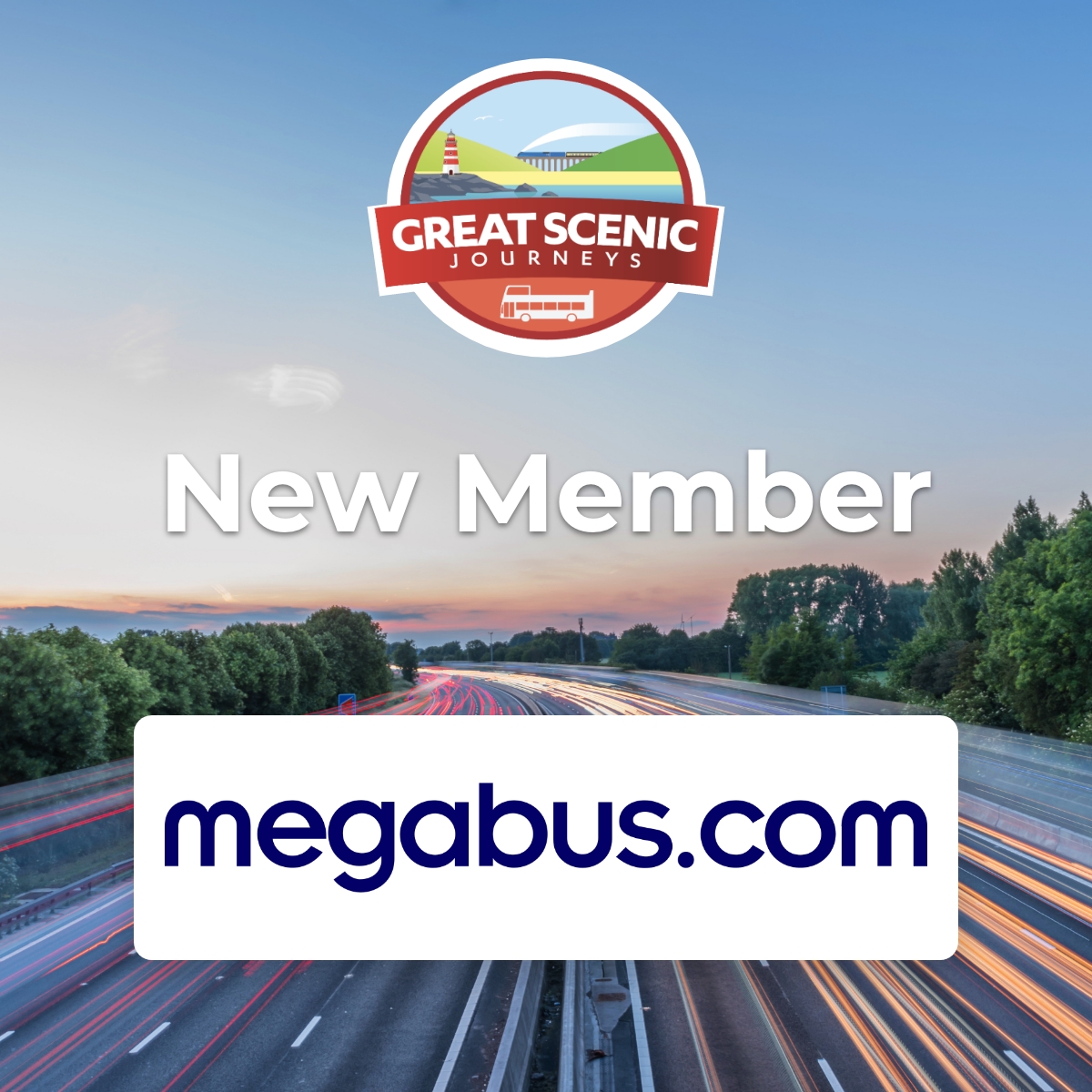 📢 Exciting news! Great Scenic Journeys is thrilled to welcome @megabus as a new member of our partner network. 🎉

#GreatScenicJourneys #MegaBus #TravelGoals #ExploreUK #TravelTogether