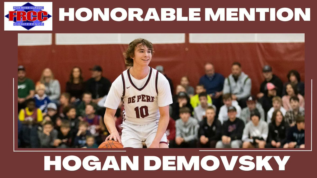 So we had some all-conference honorees... starting off with Honorable Mention player <a href="/HoganDemovsky/">Hogan Demovsky</a>!

#FlyAsOne #GOB1RDS #wisbb #frcc