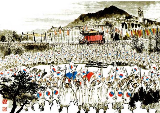 REMEMBER THE SAMIL MOVEMENT! Today marks Samiljeol (삼일절). Also known as the March 1st Movement, Samiljeol sparked the struggle for Korean independence from Japanese colonialism on March 1st, 1919. 🧵⬇️