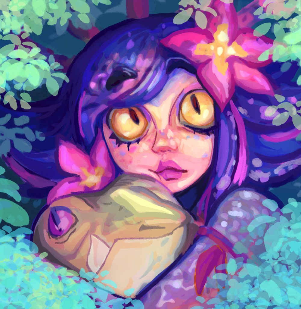 「Neeko the Curious Chameleon #ArtofLegend」|🦋elderwood babbit🦋のイラスト