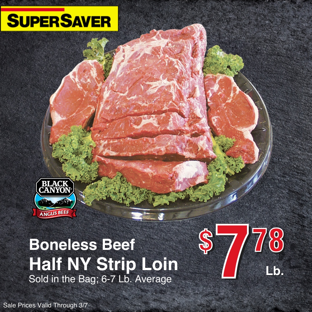 SuperSaverFoods's tweet image. It's time for our MEGA MEAT SALE, going on now through Tuesday, March 7! Purchase whole primal cuts of beef and pork and save money by being your own butcher!

View our weekly ad for more details on how you can save during our Mega Meat Sale! www2.super-saver.com/WeeklyAd/

#LocalGro...