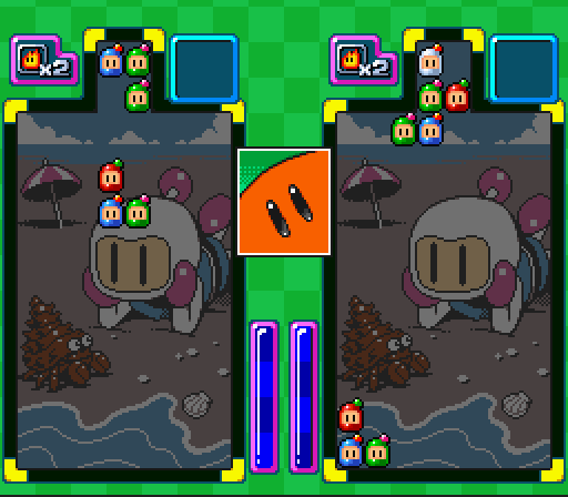 geimers_tw's tweet photo. #undíacomohoy de 1995 se estrenó Super #Bomberman Panic Bomber W para #SuperFamicom este Spin-off de la saga de #HudsonSoft cambia la mecánica clásica por un estilo de juegos de #puzzles una mezcla entre #PuyoPuyo y #Tetris
#nintendo #16bit #retrogaming #anniversary #geimer https://t.co/p3ar20AuoE