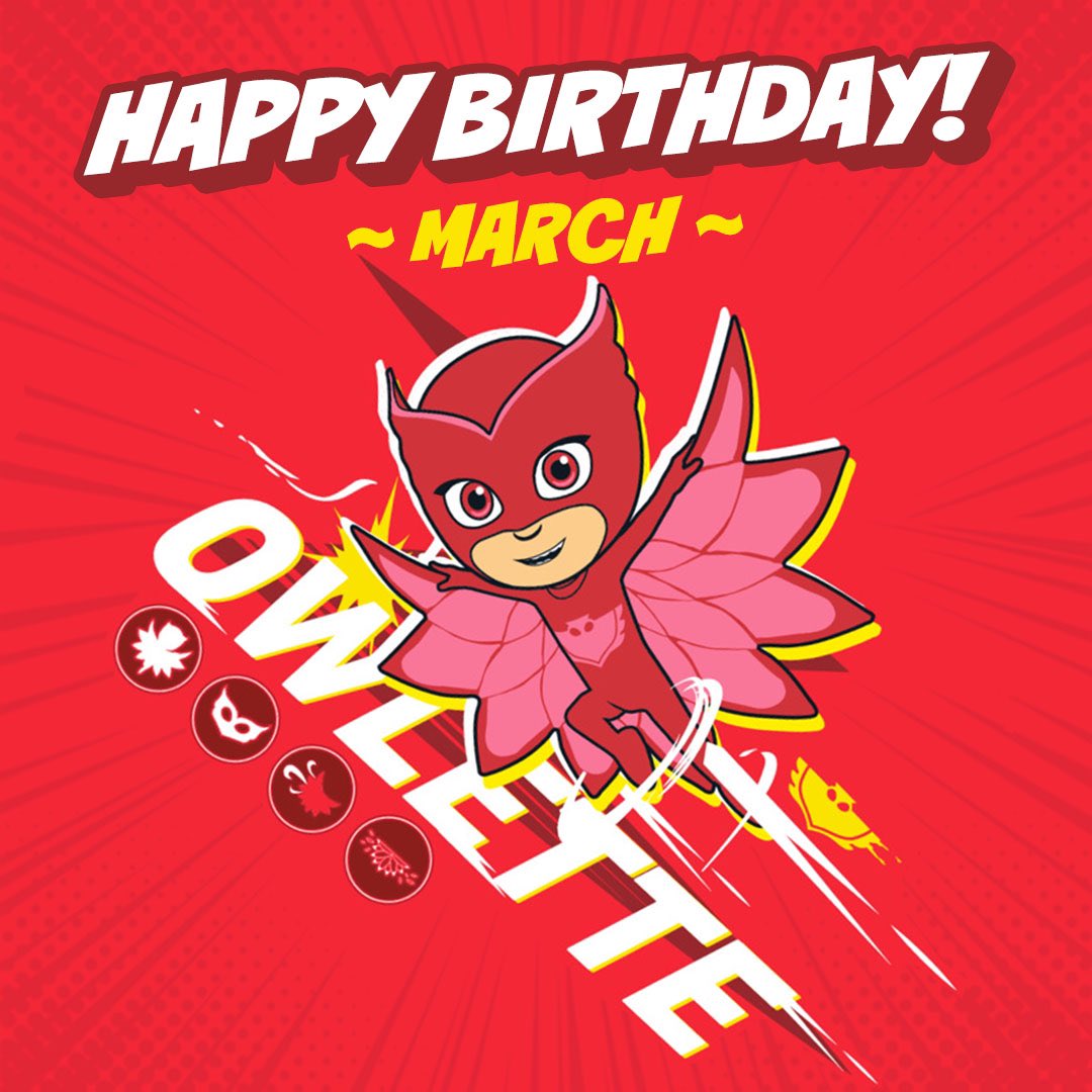 Happy Birthday to all our March heroes! 💙❤️💚🥳 Comment below if you or your little one is celebrating a birthday this month! 🎂🎂🎂 
#pjmasks #pjmasksfan #pjmasksparty #kidsparty #birthday #happybirthday #march #marchbirthday #marchbaby