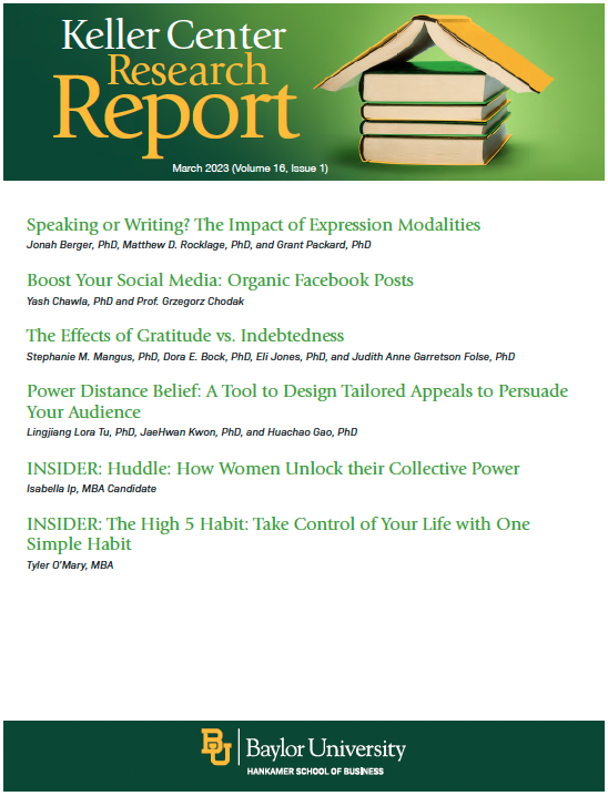 Our March issue is live! In this issue, we report findings on the most effective mode of communication, how to maximize organic social media marketing, and much more! ow.ly/1Zl250N67Uy
#KCRR #realestate #research
