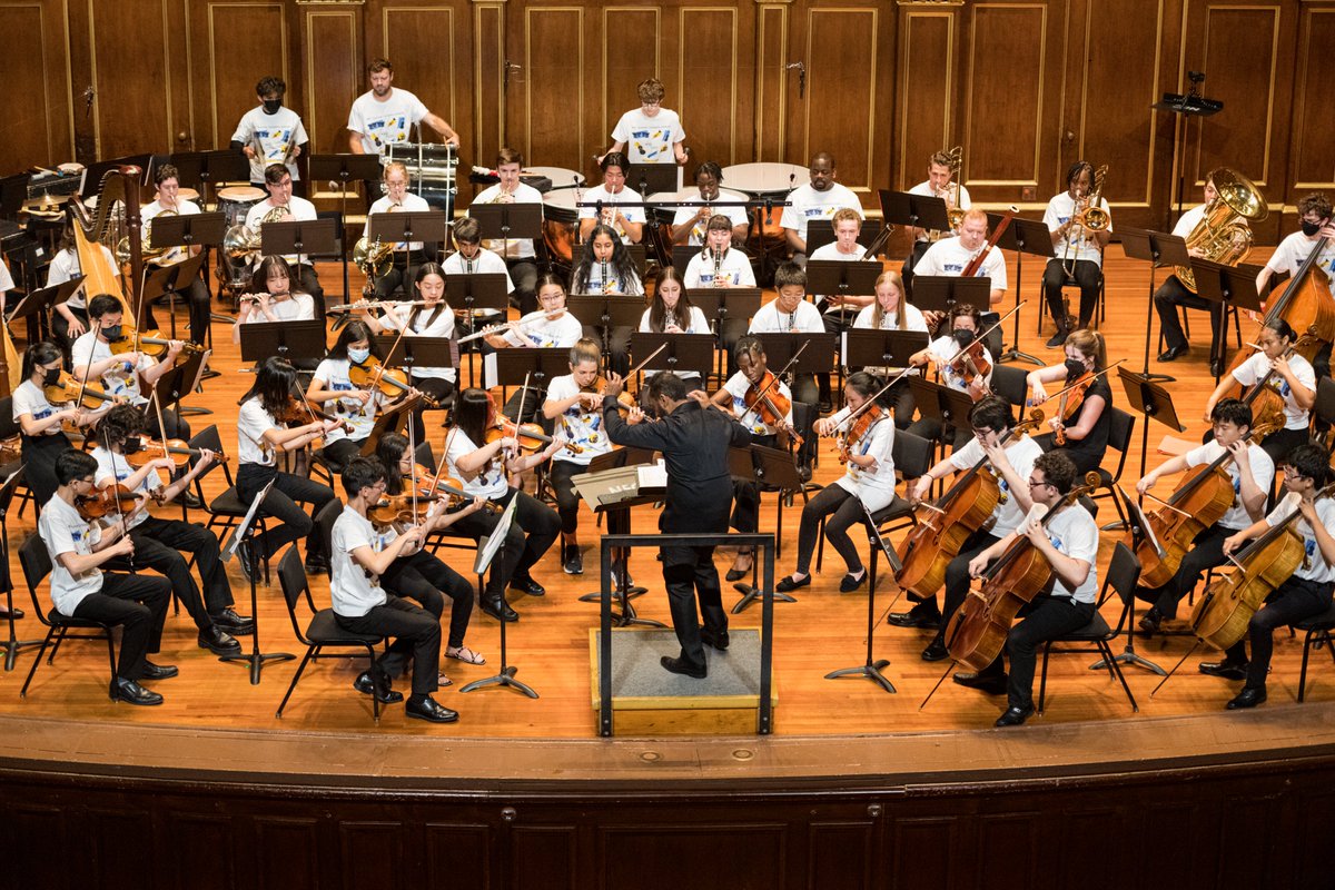 🎻Don't miss out on the opportunity to join us for the NEC Summer Orchestra Institute, a two-week full symphony orchestra program for intermediate to advanced-level students ages 13-18.

Apply now before the deadline tonight! necmusic.edu/explore/soi

 #NECSOI #musiceducation