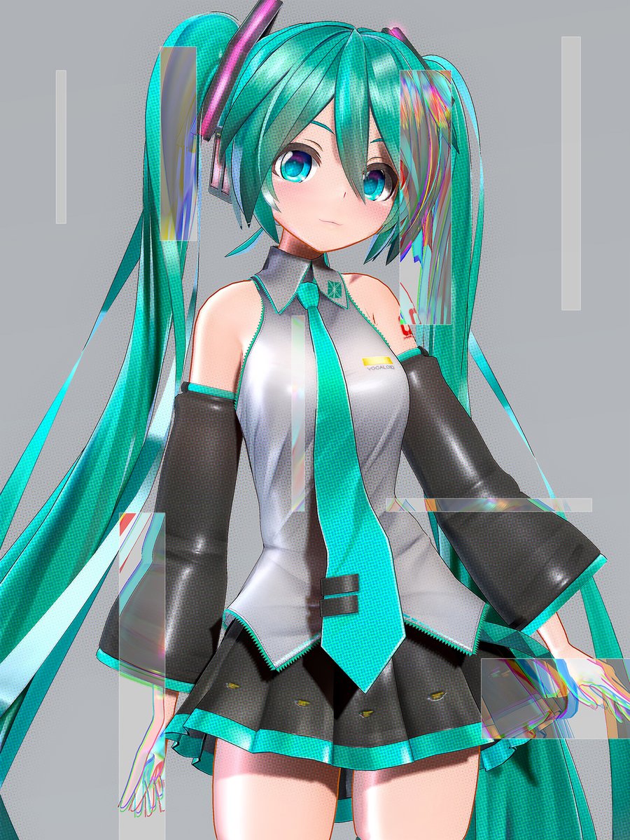 初音ミク「初音ミク 」|bbbbitのイラスト