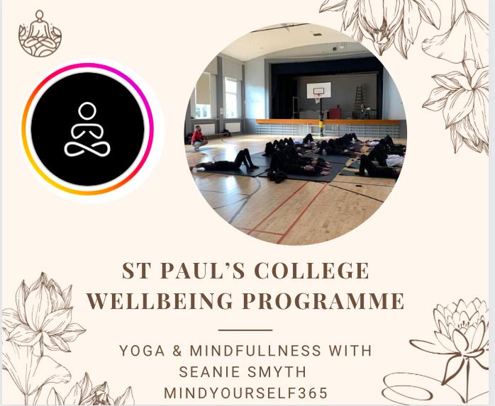 Thanks a mill to Seanie Smyth from Mind yourself 365 yoga for taking time out for our ty's today. Really enjoyable and worth while #yoga #mentalhealth @tydotie @StPaulsCollegeP @HsehealthW