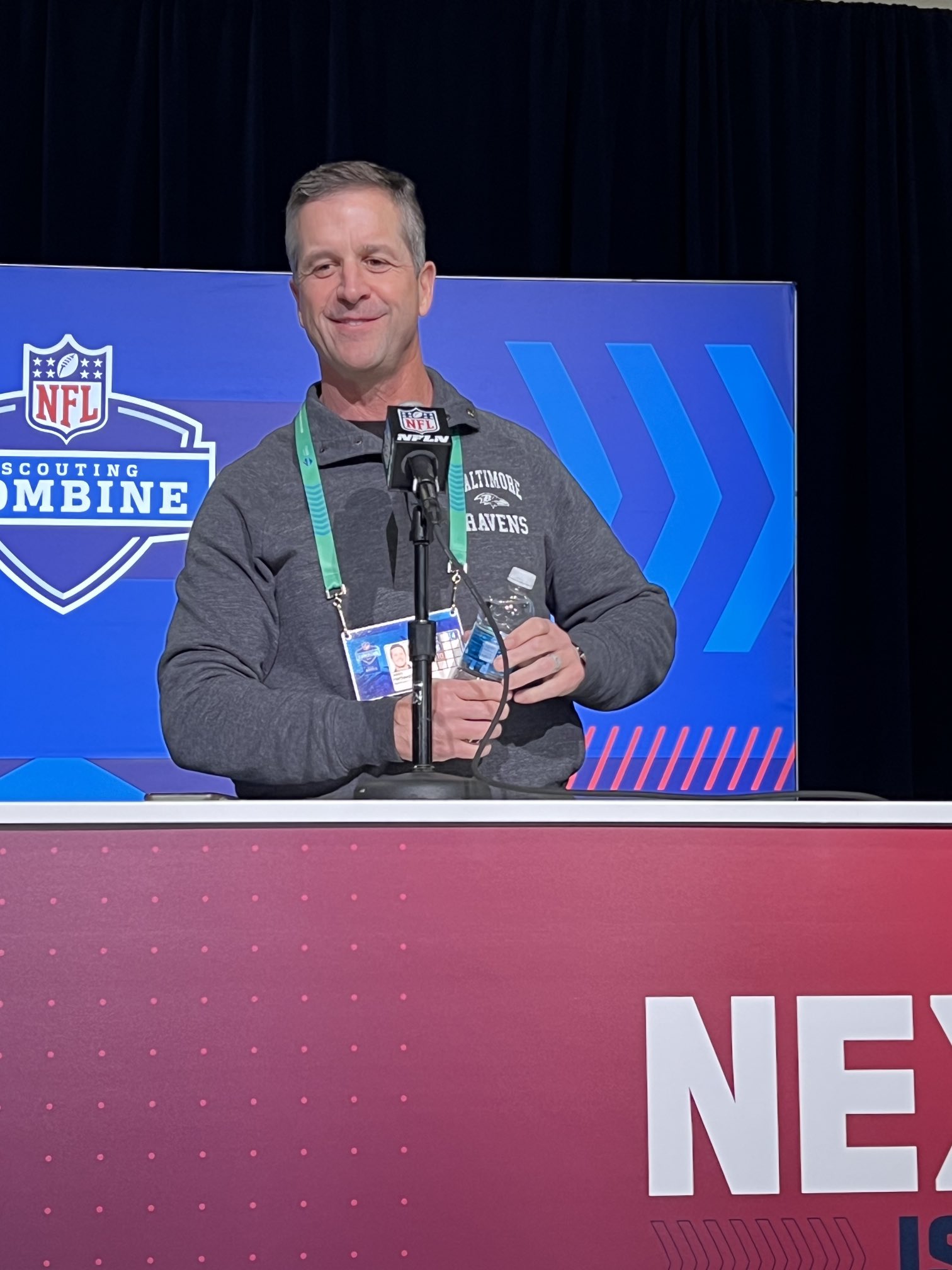 Jeff Zrebiec on Twitter "John Harbaugh said he’s been texting with