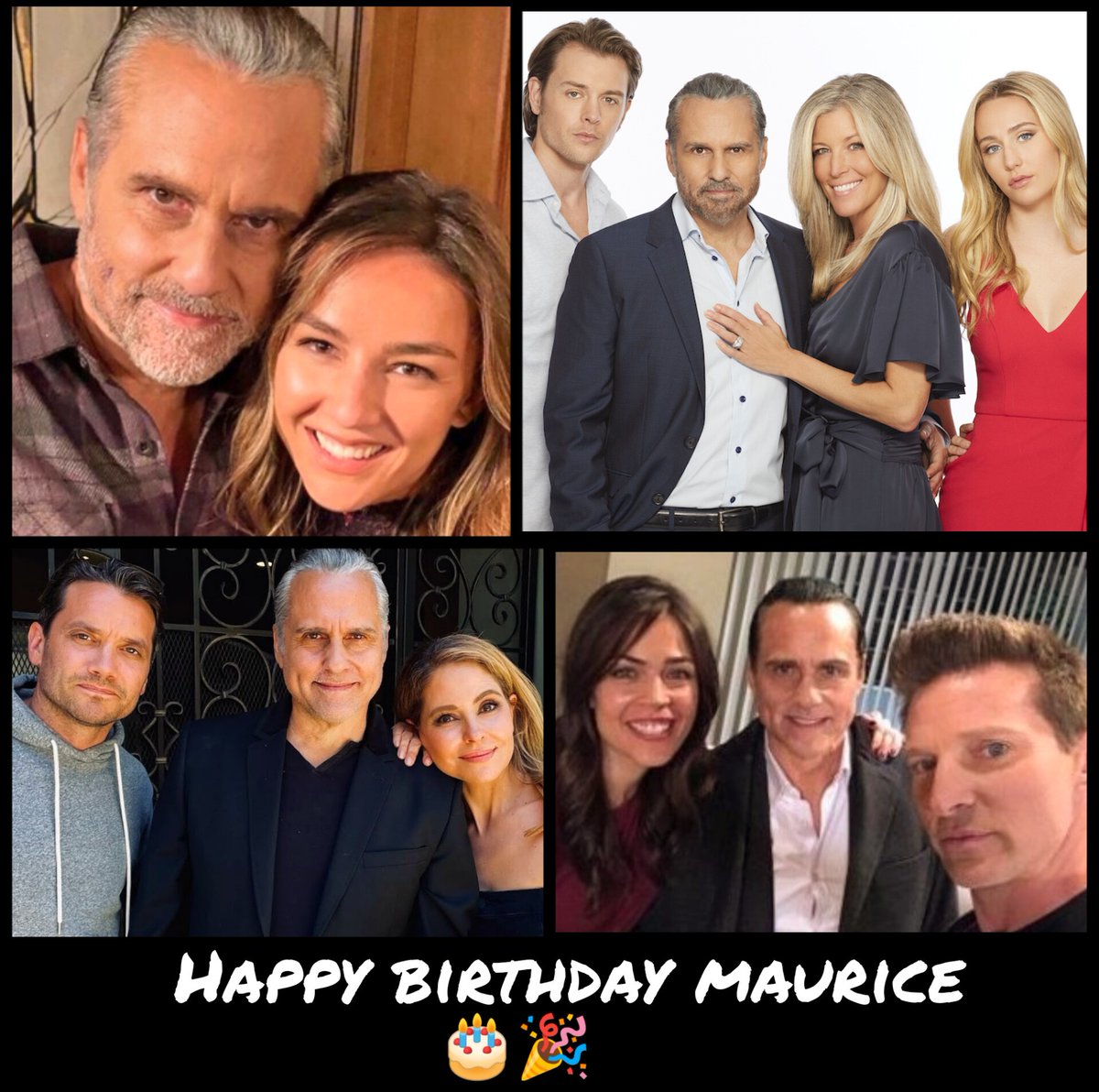 Happy birthday to a down to earth human being <a href="/MauriceBenard/">Maurice Benard</a> who gives compassion guidance and encourages so many its a blessing to be apart of you're journey and all you've done uplifting one another here's a few of my favorite people with you who make the world a brighter place