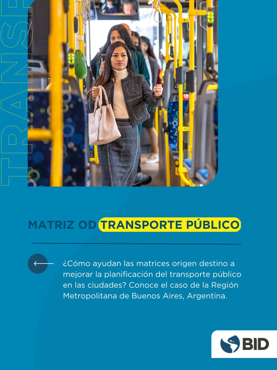 👨🏻‍💻Código para el Desarrollo | Te presentamos la Matriz OD Transporte Público, una herramienta de código abierto, desarrollada en Buenos Aires, #Argentina, para mejorar la planificación urbana y de #Transporte:    bit.ly/41vPq7Y