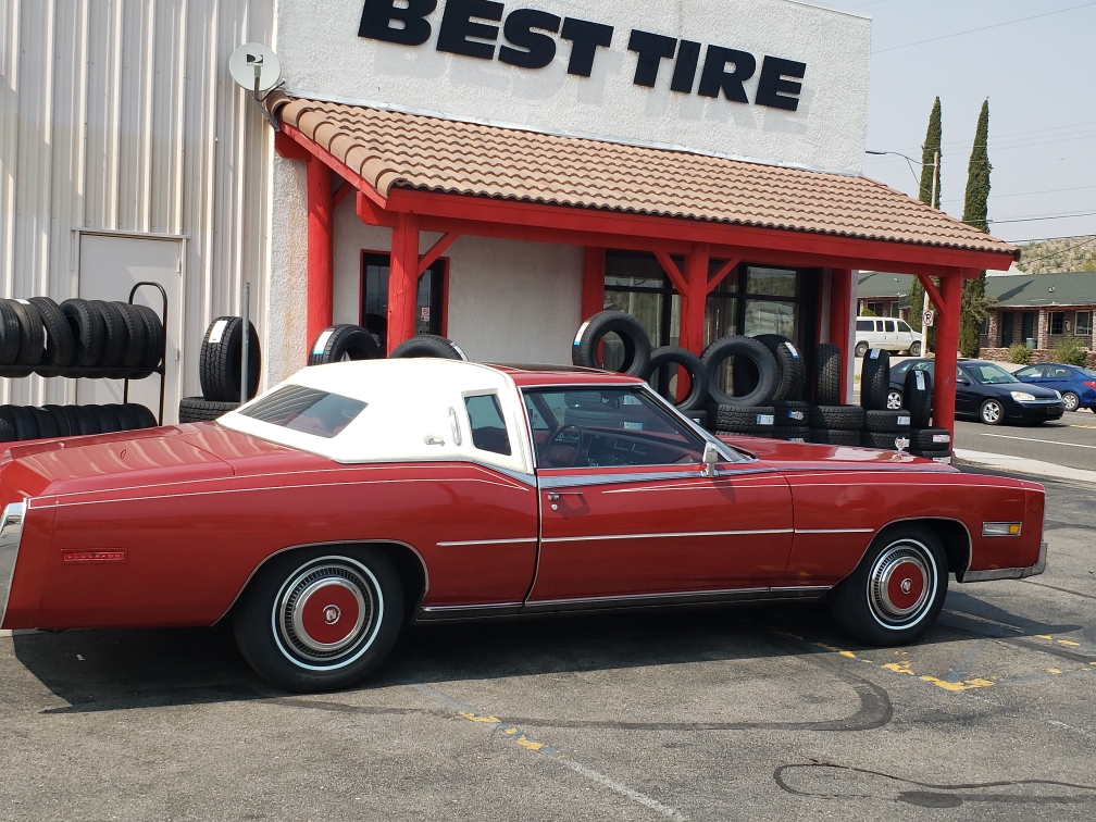 BestTireandRV's tweet image. This Cadillac came in with 1978 Firestone Tires on! 😲
#BestTirePros #KingmanAZ